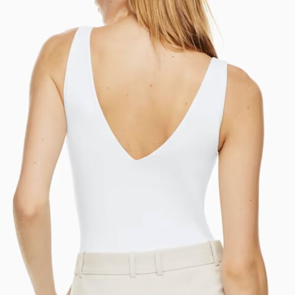 Aritzia Babaton Contour V-Neck Sleeveless Bodysuit - Picture 7 of 13